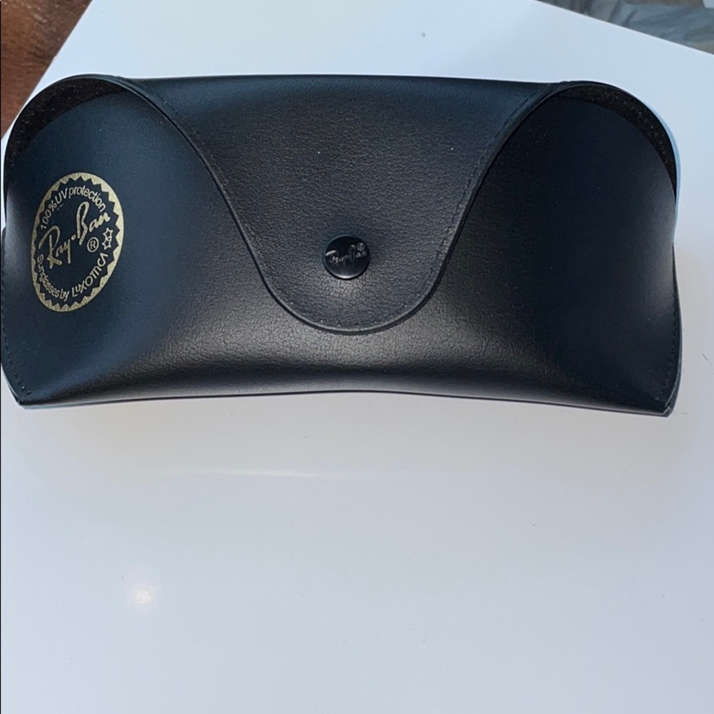 Ray-ban black sunglass case brand new